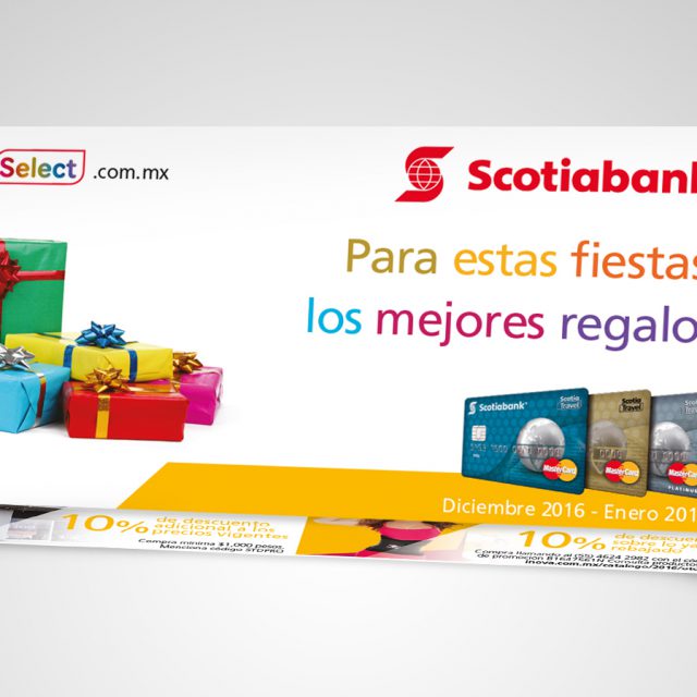 Piezas impresas Scotiabank